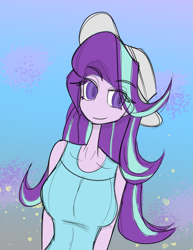 Size: 3297x4269 | Tagged: safe, artist:willowcatkin, derpibooru import, starlight glimmer, equestria girls, g4, gradient background, solo