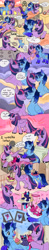 Size: 1945x10000 | Tagged: safe, derpibooru import, twilight sparkle, twilight sparkle (alicorn), oc, oc:blue thunder, alicorn, pony, g4, baby, baby pony, canon x oc, female, foal, male, pregnant, shipping, straight, thundersparkle