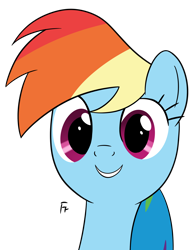 Size: 2008x2585 | Tagged: safe, artist:frownfactory, derpibooru import, rainbow dash, pegasus, g4, female, simple background, solo, transparent background