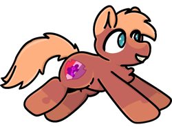 Size: 2732x2048 | Tagged: safe, artist:felixmcfurry, derpibooru import, oc, oc only, oc:ciphertrot, earth pony, pony, coat markings, colt, colt oc, cyan eyes, earth pony oc, foal, gift art, highlights, leaping, male, shading, simple background, smiling, socks (coat marking), solo, teeth, text, transparent background