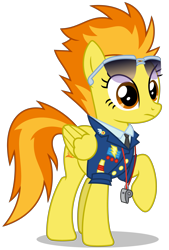 Size: 4131x6101 | Tagged: safe, artist:creedyboy124, derpibooru import, spitfire, pegasus, pony, g4, accessory, base used, canon, captain of the wonderbolts, clothes, drill sergeant, female, mare, necktie, raised hoof, raised leg, sexy, simple background, solo, spitfire's tie, spitfire's whistle, standing, stare, stupid sexy spitfire, suit, sunglasses, sunglasses on head, transparent background, uniform, whistle, whistle necklace, wonderbolts dress uniform, wonderbolts uniform