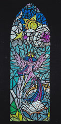 Size: 1153x2348 | Tagged: safe, artist:malte279, derpibooru import, twilight sparkle, twilight sparkle (alicorn), alicorn, g4, female, hologram, mare, scratch image, scratch pad, stained glass, stylized, window