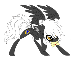 Size: 1135x946 | Tagged: safe, artist:aspenglowe, derpibooru import, oc, oc only, pegasus, pony, 2012, pegasus oc, simple background, solo, transparent background