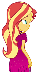 Size: 6615x12393 | Tagged: safe, artist:andoanimalia, derpibooru import, sunset shimmer, human, equestria girls, g4, spring breakdown, cruise outfit, equestria girls specials, female, simple background, solo, transparent background, vector