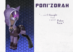 Size: 7016x4961 | Tagged: safe, artist:bluishdraft, derpibooru import, earth pony, pony, female, mare, mass effect, solo