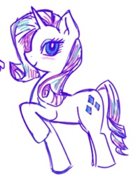 Size: 724x904 | Tagged: safe, artist:dashwooo, derpibooru import, rarity, pony, g4, solo