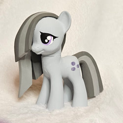 Size: 1137x1137 | Tagged: safe, artist:sanadaookmai, derpibooru import, marble pie, pony, g4, craft, irl, photo, solo, toy