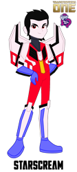 Size: 836x1872 | Tagged: safe, artist:robertsonskywa1, derpibooru import, equestria girls, g4, decepticon, equestria girls-ified, male, photo, simple background, solo, starscream, transformers, transformers one, transparent background, wings