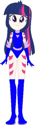 Size: 153x536 | Tagged: safe, artist:sturk-fontaine, derpibooru import, twilight sparkle, human, equestria girls, g4, base used, female, human coloration, magic gaia, simple background, solo, superhero, white background