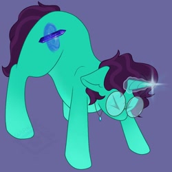 Size: 1024x1024 | Tagged: safe, artist:markyoureye, derpibooru import, oc, oc only, pony, unicorn, horn, solo, unicorn oc