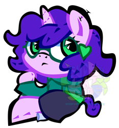 Size: 2016x2160 | Tagged: safe, artist:endercatcore, derpibooru import, oc, oc only, oc:artshine aura, original species, unicorn, glasses, horn, plush pony, plushie, ponysona, simple background, sitting, solo, transparent background, unicorn oc