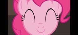 Size: 1600x720 | Tagged: safe, derpibooru import, screencap, pinkie pie, earth pony, g4, cute, diapinkes, eyes closed, female, letterboxing, mare, smiling, solo