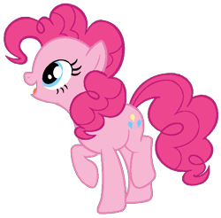 Size: 644x633 | Tagged: safe, artist:noi kincade, derpibooru import, pinkie pie, earth pony, pony, g4, female, mare, simple background, solo, transparent background, vector