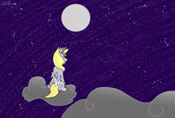 Size: 2400x1608 | Tagged: safe, artist:ilikeluna, derpibooru import, derpy hooves, g4