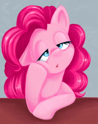 Size: 796x1004 | Tagged: safe, artist:pinkiedoodlepie, derpibooru import, pinkie pie, earth pony, g4, female, sleepy, sleepy pie, solo