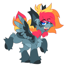 Size: 5374x5376 | Tagged: safe, artist:crazysketch101, derpibooru import, oc, oc only, oc:crazy looncrest, pegasus, pony, simple background, solo, transparent background