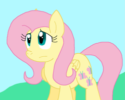 Size: 987x794 | Tagged: safe, artist:cmara, derpibooru import, fluttershy, pegasus, pony, g4, female, solo