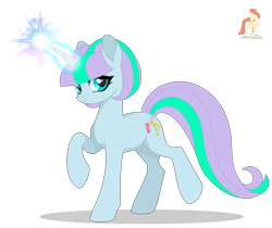 Size: 3500x2935 | Tagged: safe, artist:r4hucksake, derpibooru import, oc, oc only, oc:tinker tailor, pony, unicorn, female, horn, magic, mare, simple background, solo, transparent background