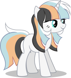 Size: 2768x3029 | Tagged: safe, artist:kojibiose, derpibooru import, oc, oc only, pony, unicorn, female, horn, mare, simple background, solo, transparent background, vector