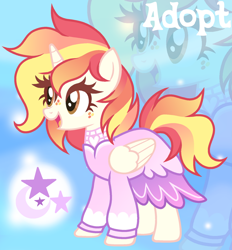 Size: 1280x1377 | Tagged: safe, artist:vi45, derpibooru import, oc, oc only, alicorn, pony, adoptable, clothes, dress, female, mare, solo, zoom layer