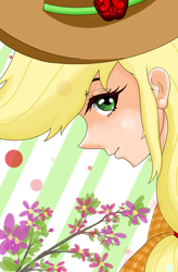 Size: 1966x2998 | Tagged: safe, derpibooru import, applejack, human, equestria girls, g4, colored, fanart, female, solo