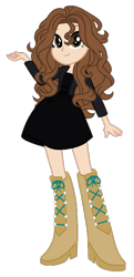 Size: 348x718 | Tagged: safe, artist:spiralofficialartsyt, derpibooru import, oc, oc only, equestria girls, g4, high school musical, kelsi nielson, simple background, solo, transparent background