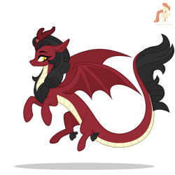 Size: 2000x2000 | Tagged: safe, artist:r4hucksake, derpibooru import, oc, oc only, oc:xin yi, dragon, hybrid, kirin, female, simple background, solo, transparent background