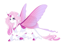 Size: 4600x3280 | Tagged: safe, artist:gigason, derpibooru import, oc, oc only, oc:mealybug, changepony, hybrid, female, simple background, solo, transparent background