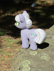 Size: 1863x2484 | Tagged: safe, alternate version, artist:malte279, derpibooru import, part of a set, limestone pie, earth pony, pony, g4, animated, concrete, craft, female, mare, outdoors, sculpture, solo, ytong