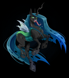 Size: 3473x3887 | Tagged: safe, artist:1an1, derpibooru import, queen chrysalis, changeling, changeling queen, g4, solo