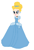 Size: 542x793 | Tagged: safe, artist:evergreen2024, artist:selenaede, derpibooru import, human, equestria girls, g4, 19th century, base used, choker, cinderella, clothes, disney princess, dress, equestria girls-ified, eyeshadow, female, gown, hair bun, hairband, lipstick, makeup, poofy shoulders, simple background, smiling, solo, white background