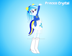 Size: 1024x792 | Tagged: safe, artist:alinadreams00, derpibooru import, oc, oc only, equestria girls, g4, boots, clothes, deviantart watermark, equestria girls oc, equestria girls-ified, gradient background, high heel boots, obtrusive watermark, shirt, shoes, skirt, solo, watermark