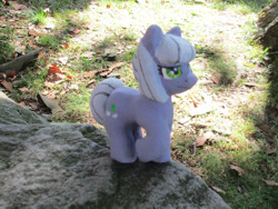 Size: 2296x1722 | Tagged: safe, alternate version, artist:malte279, derpibooru import, part of a set, limestone pie, earth pony, pony, g4, animated, concrete, craft, female, mare, outdoors, sculpture, solo, ytong