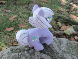 Size: 1822x1367 | Tagged: safe, alternate version, artist:malte279, derpibooru import, part of a set, limestone pie, earth pony, pony, g4, animated, concrete, craft, female, mare, outdoors, sculpture, solo, ytong