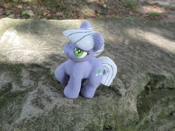 Size: 2686x2015 | Tagged: safe, alternate version, artist:malte279, derpibooru import, part of a set, limestone pie, earth pony, pony, g4, animated, concrete, craft, female, mare, outdoors, sculpture, solo, ytong