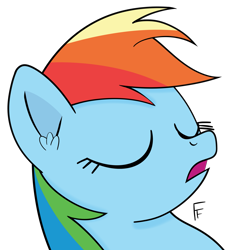 Size: 2083x2205 | Tagged: safe, artist:frownfactory, derpibooru import, rainbow dash, pegasus, g4, eyes closed, female, simple background, sleeping, solo, transparent background