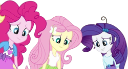 Size: 4476x2429 | Tagged: safe, derpibooru import, edit, edited screencap, editor:homersimpson1983, screencap, applejack, fluttershy, pinkie pie, rarity, human, equestria girls, g4, female, not a vector