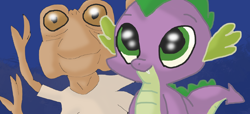 Size: 1024x467 | Tagged: safe, artist:mojo1985, derpibooru import, spike, alien, dragon, marfalump, star wars