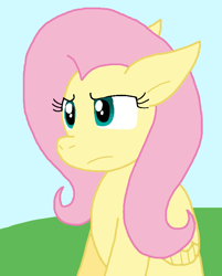 Size: 628x783 | Tagged: safe, artist:cmara, derpibooru import, fluttershy, pegasus, female, solo