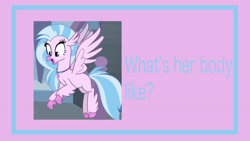 Size: 3840x2160 | Tagged: safe, artist:star153, derpibooru import, screencap, silverstream, hippogriff, g4, female, jewelry, necklace, question, read description, staircase, stairs, wings