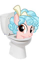 Size: 1024x1632 | Tagged: safe, derpibooru import, edit, cozy glow, pegasus, pony, exploitable meme, female, filly, foal, joke, meme, simple background, skibidi toilet, solo, transparent background