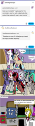 Size: 1137x3983 | Tagged: safe, artist:ask-luciavampire, derpibooru import, oc, deer, dracony, dragon, hybrid, pegasus, pony, undead, unicorn, vampire, vampony, werewolf, ask, horn, tumblr