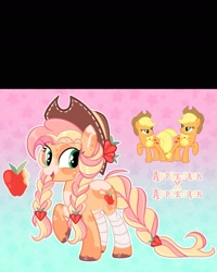 Size: 1440x1799 | Tagged: safe, artist:crem-shop, derpibooru import, applejack