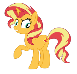 Size: 1900x1839 | Tagged: safe, artist:gmaplay, derpibooru import, sunset shimmer, unicorn, equestria girls, g4, spring breakdown, cute, equestria girls specials, horn, shimmerbetes, simple background, solo, transparent background