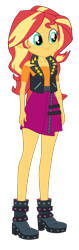 Size: 1900x6042 | Tagged: safe, artist:gmaplay, derpibooru import, sunset shimmer, a fine line, better together, equestria girls, g4, solo