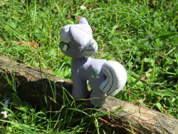 Size: 2289x1717 | Tagged: safe, alternate version, artist:malte279, derpibooru import, part of a set, limestone pie, earth pony, pony, g4, animated, concrete, craft, female, mare, outdoors, sculpture, solo, ytong