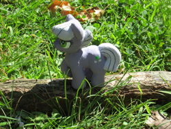 Size: 2216x1662 | Tagged: safe, alternate version, artist:malte279, derpibooru import, part of a set, limestone pie, earth pony, pony, g4, animated, concrete, craft, female, mare, outdoors, sculpture, solo, ytong