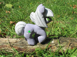 Size: 1280x960 | Tagged: safe, alternate version, artist:malte279, derpibooru import, part of a set, limestone pie, earth pony, pony, g4, animated, concrete, craft, female, mare, outdoors, sculpture, solo, ytong