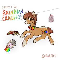 Size: 894x894 | Tagged: safe, artist:3dvinyle, derpibooru import, oc, oc only, earth pony, pony, solo