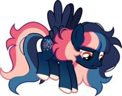 Size: 2315x1818 | Tagged: safe, artist:cirillaq, derpibooru import, oc, oc only, oc:wild strike, pegasus, pony, female, mare, simple background, solo, transparent background